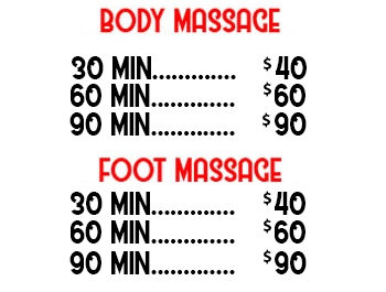  Ding Shi has best price for Massage and Reflexology